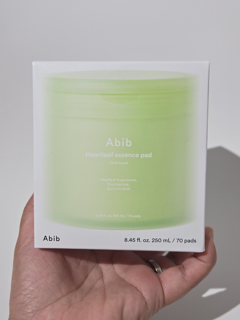 Abib Heartleaf Essence Pad